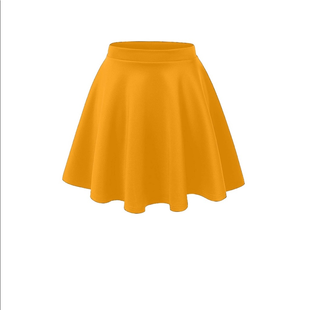 Mustard skirt